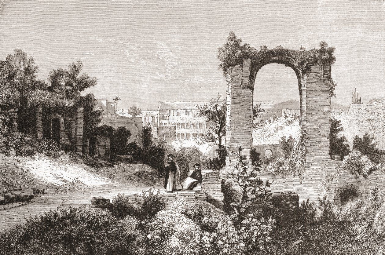 Le Palatin depuis la colline de l