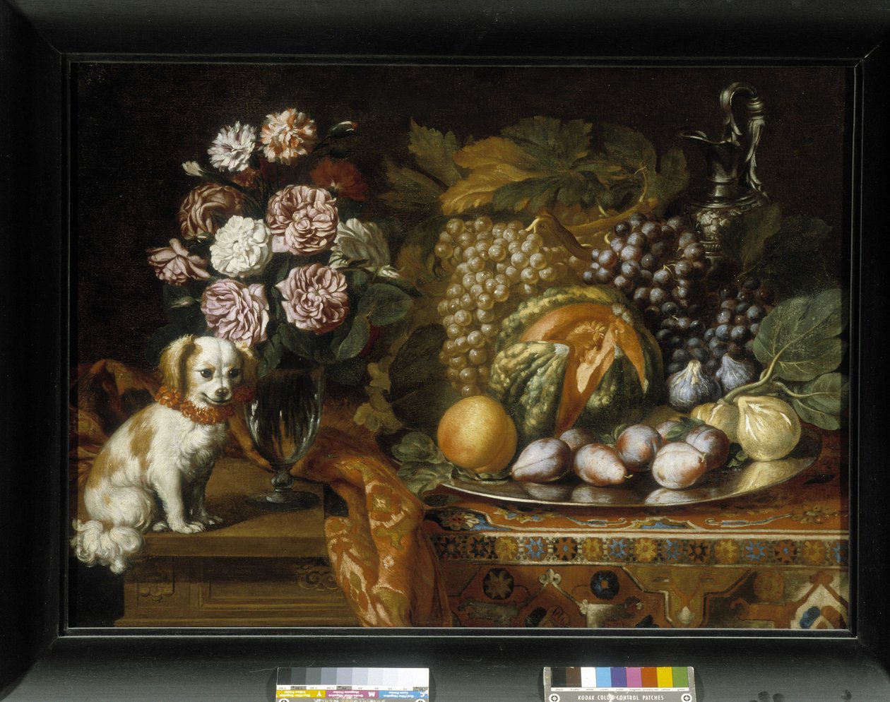 Nature morte avec épagneul nain - Reynaud Levieux