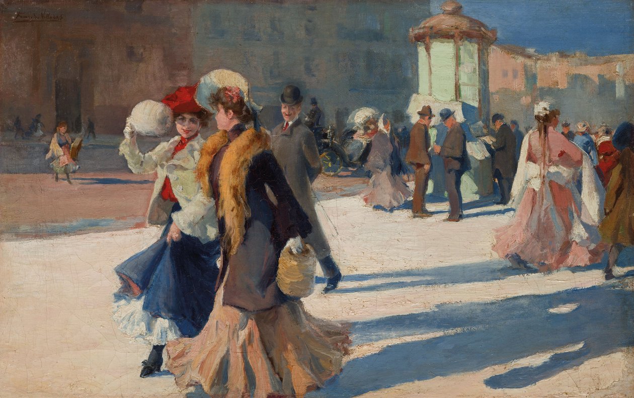 Marcher dans les rues de Paris - Ricardo Villodas y de la Torre