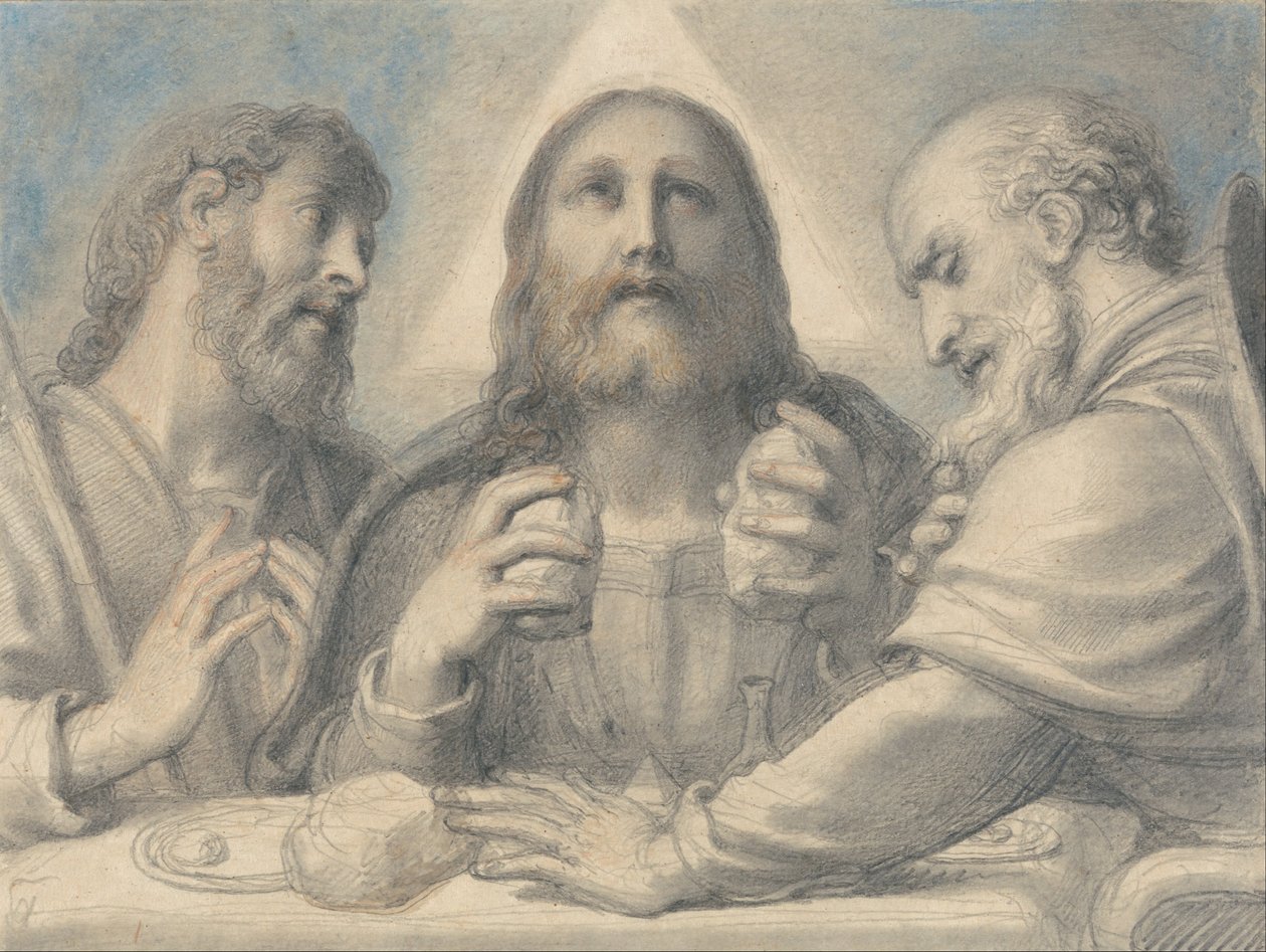 Sainte Cène à Emmaüs - Richard Cosway
