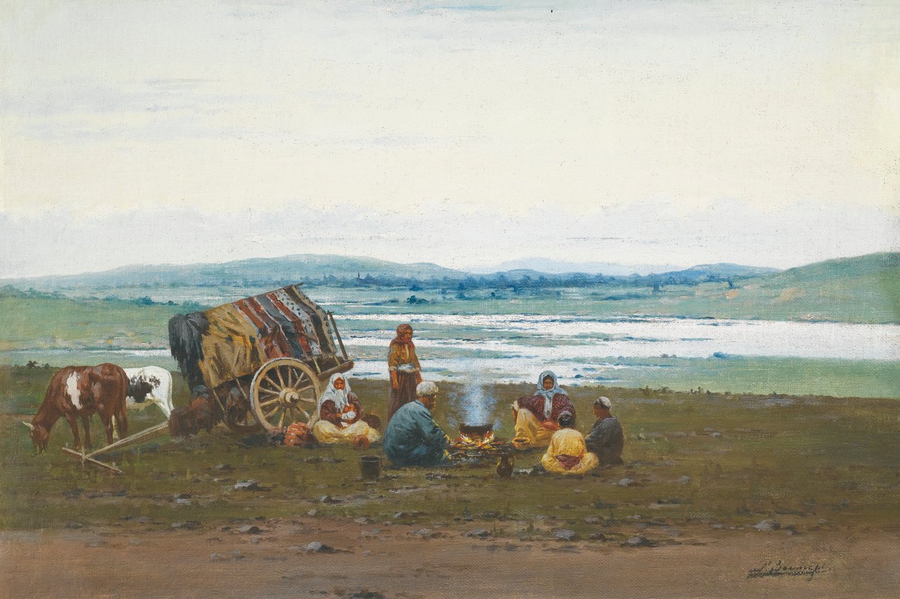 Le campement - Richard Karl Karlovitch Zommer