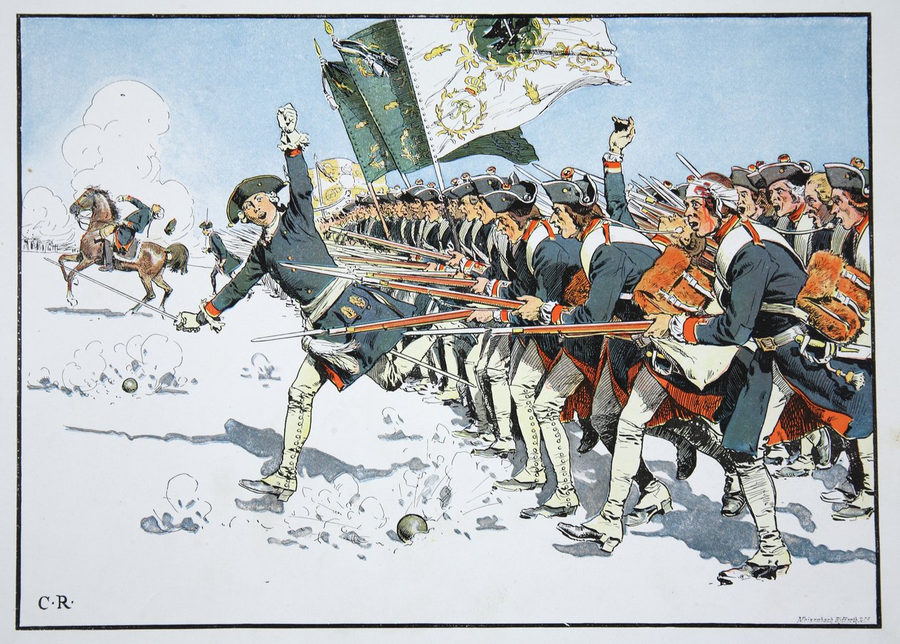 Bataille de Mollwitz, 10 avril 1741 - Richard Knoetel