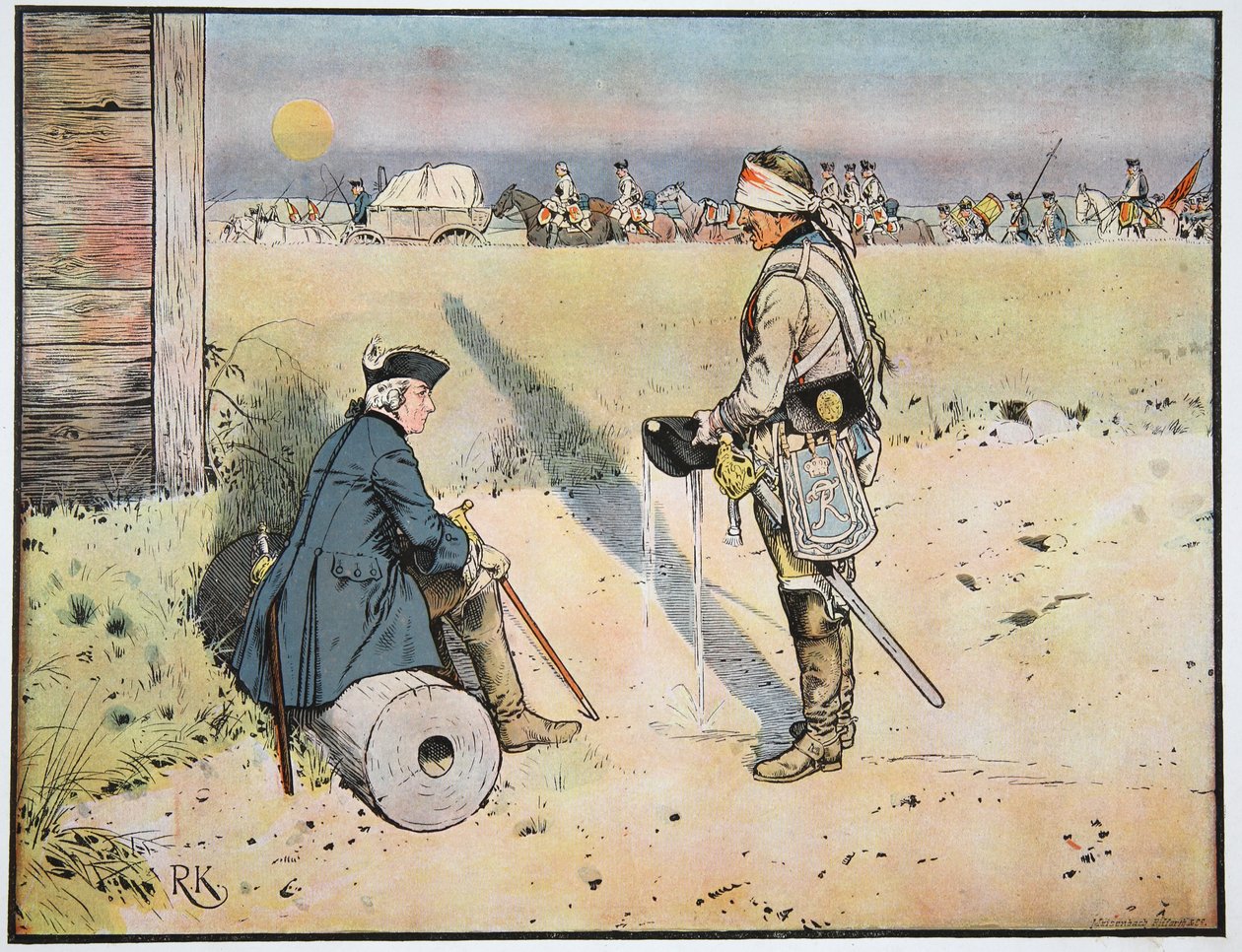 Le soir de Kolin, 18 juin 1757 - Richard Knoetel