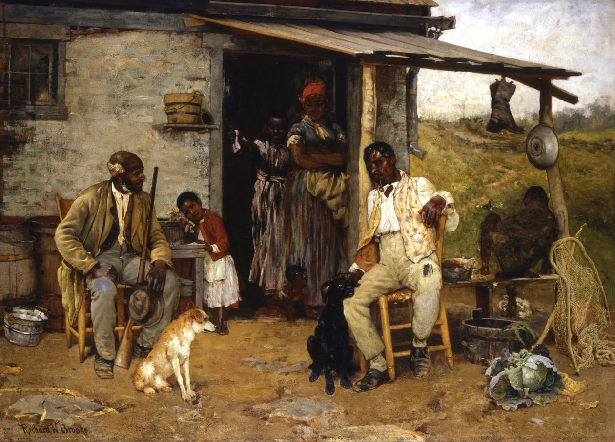 Un échange de chiens - Richard Norris Brooke