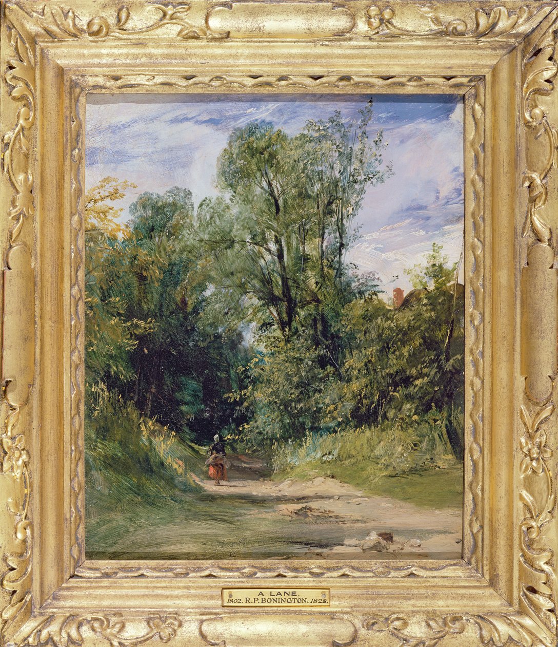 Un chemin boisé - Richard Parkes Bonington