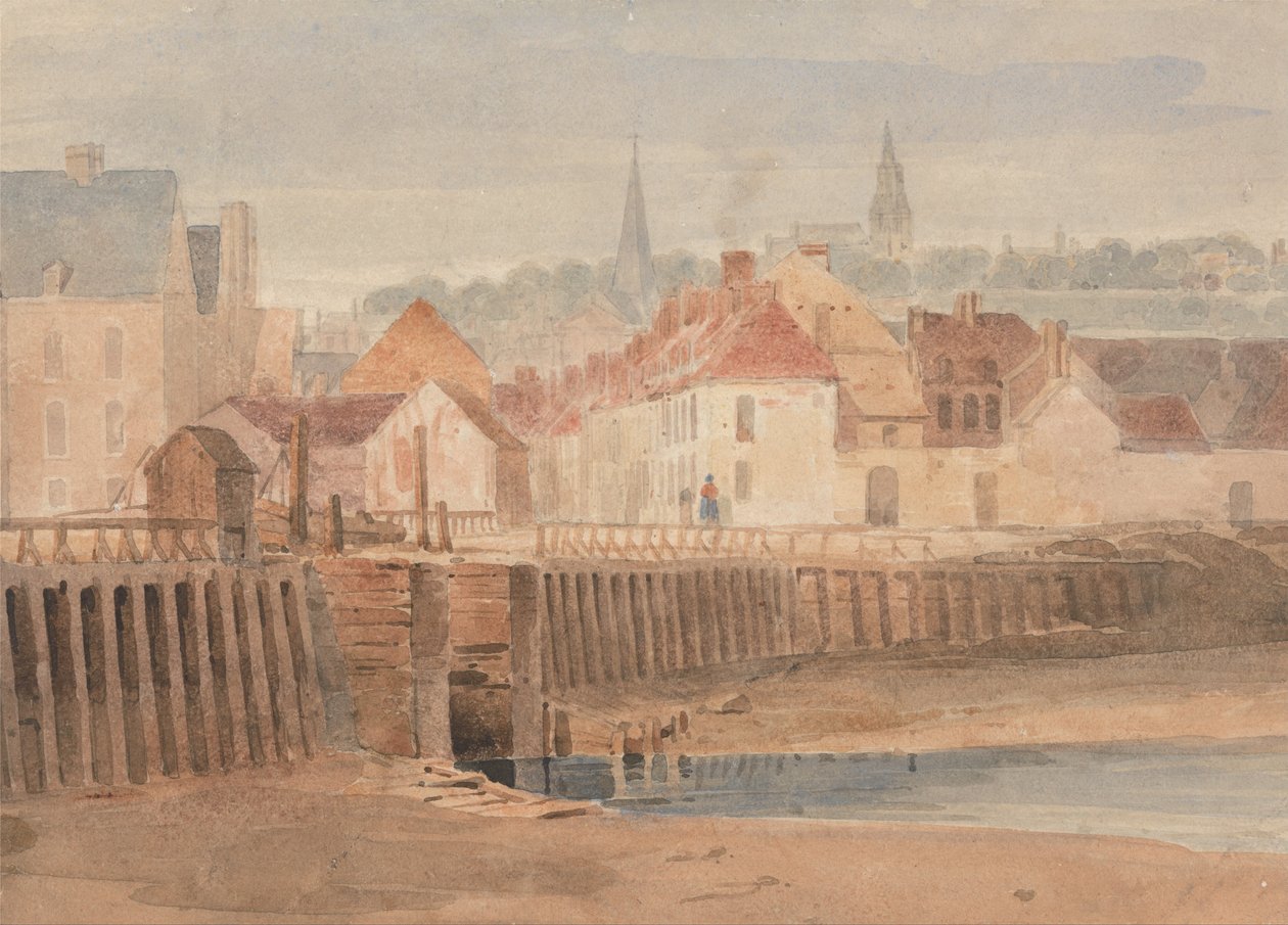 Port de Boulogne - Richard Parkes Bonington