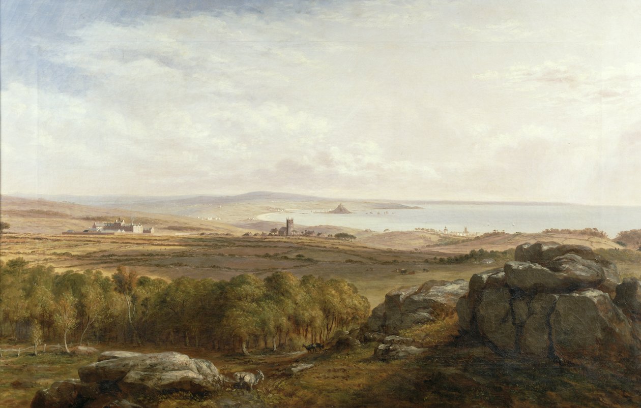Vue de Madron Carn, 1836 - Richard Thomas Pentreath