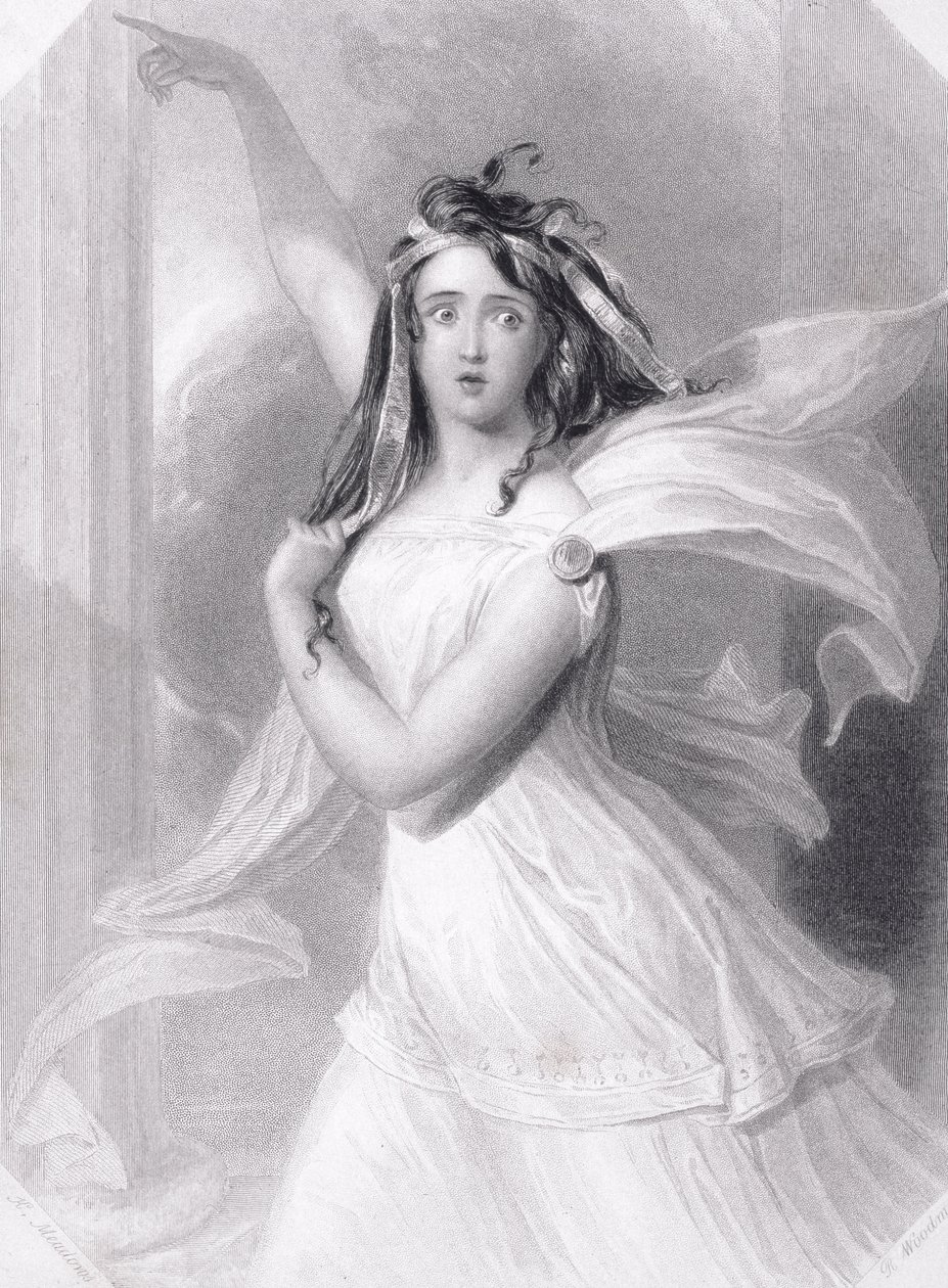 Cassandra, Fille de Priam, vers 1845 - Richard Woodman
