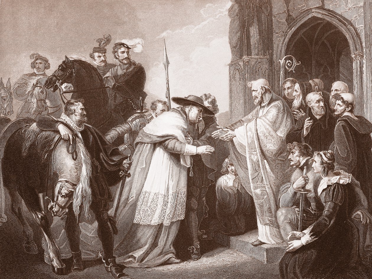 Le cardinal Wolsey à l