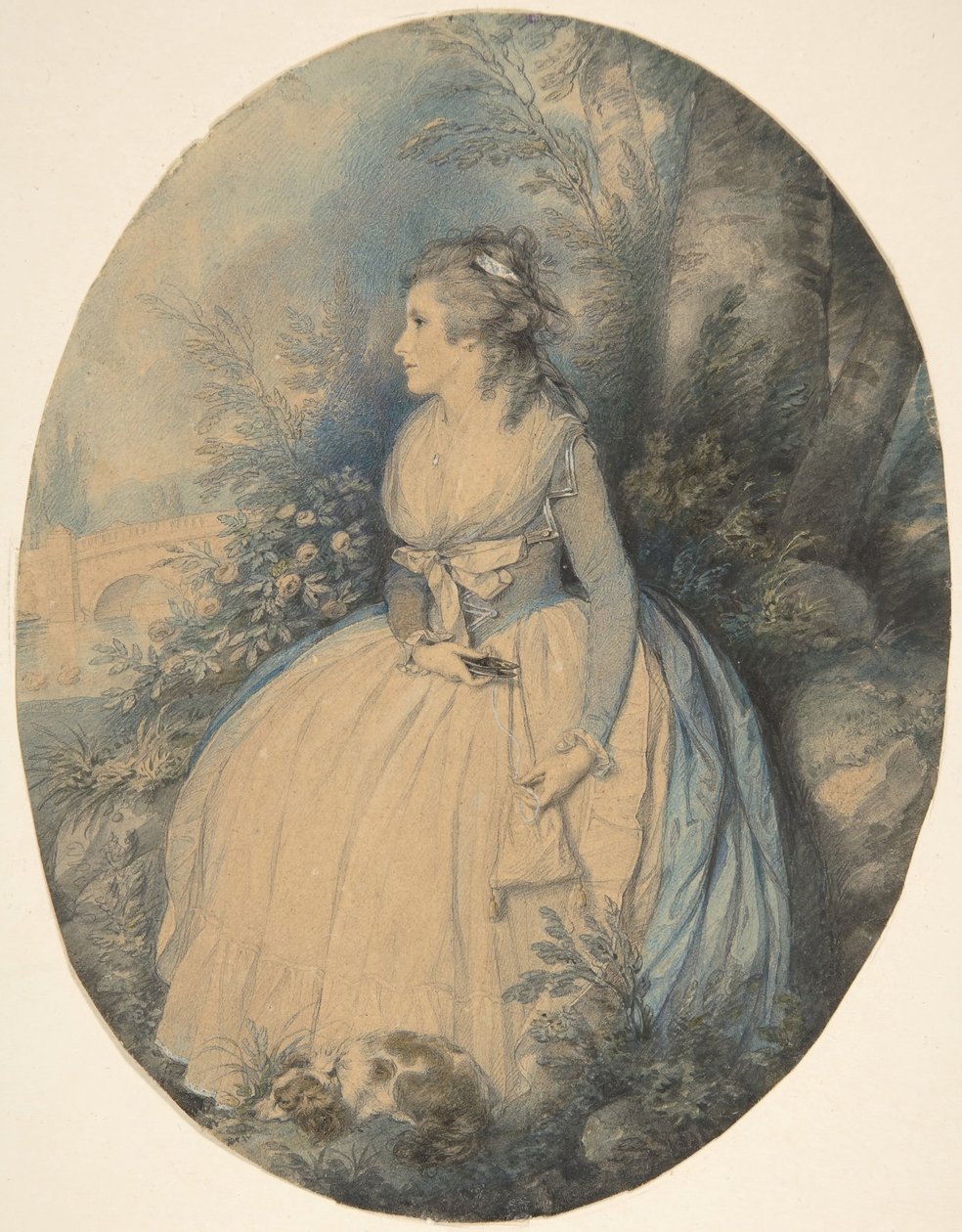 Mme Robinson en Perdita, vers 1779 - Richard Cosway