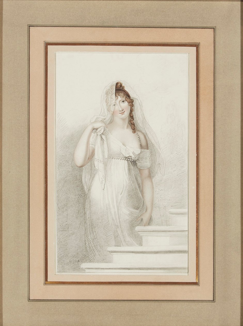 Portrait de Madame Récamier 1777-1849 - Richard Cosway