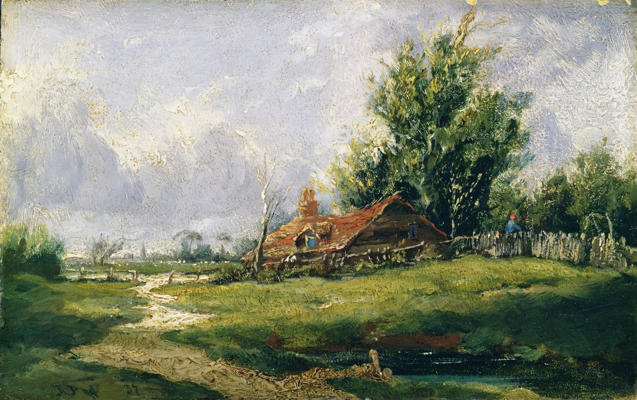 Paysage, vers 1837 (huile sur bois) - Richard Dadd