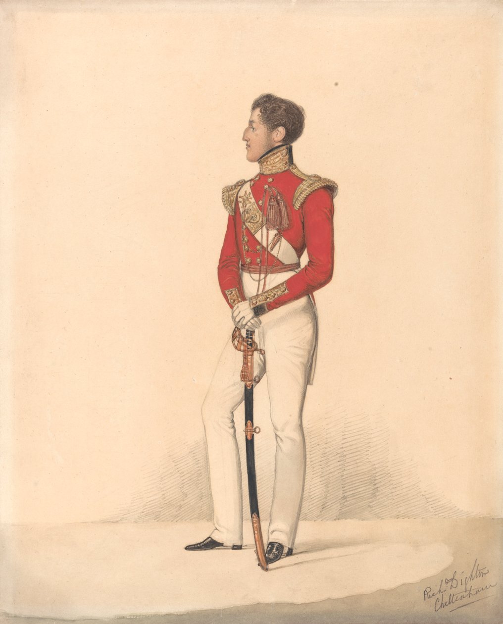 Lord Henry Charles Capel Somerset, 5e infanterie légère - Cheltenham - Richard Dighton