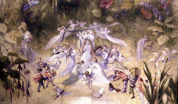 La Toilette de Titania - Richard Doyle
