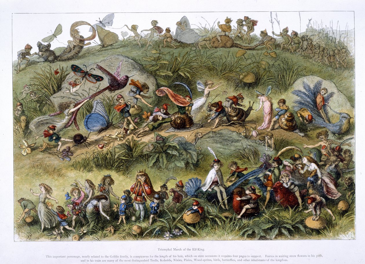 Marche triomphale du Roi des Elfes | Richard Doyle