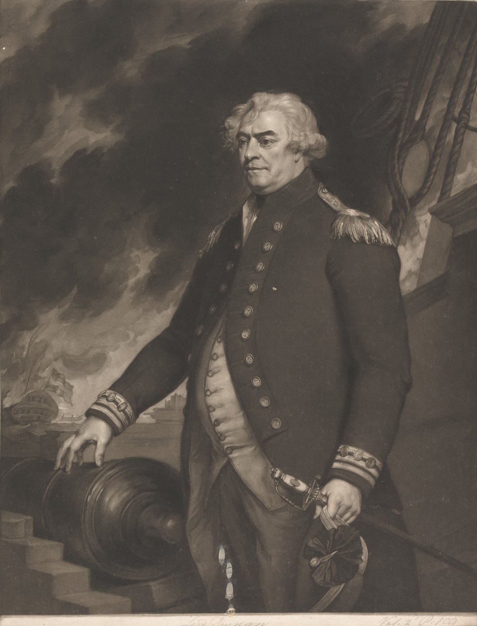 Le très honorable lord vicomte Duncan - Richard Earlom
