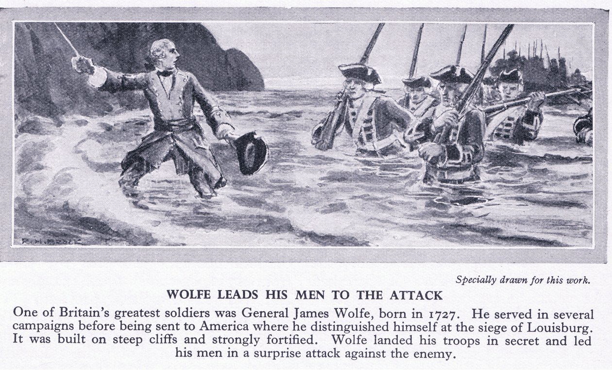 Wolfe mène ses hommes à l