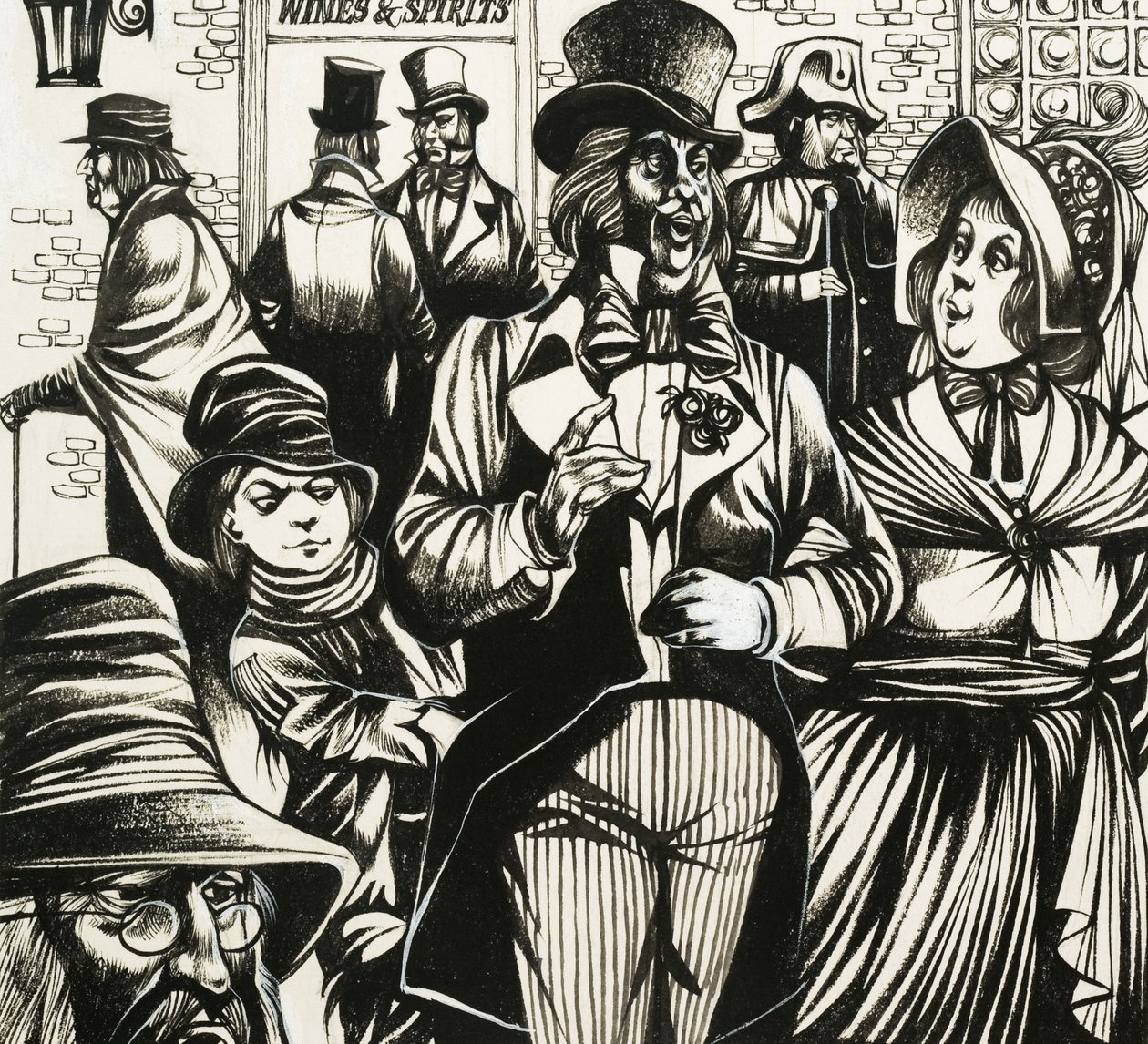 Les enfants comme Oliver Twist de Dickens ont appris à faire les poches - Richard Hook