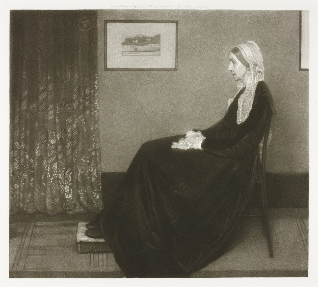 Arrangement en gris et noir n° 1 : Portrait de la mère de l