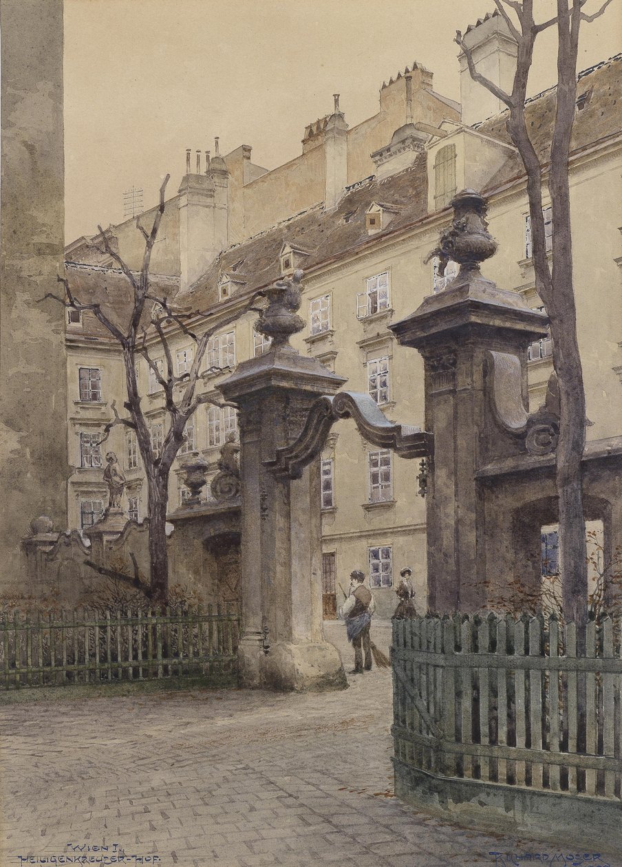 Le Hof de Heiligenkreuz à Vienne - Richard Moser
