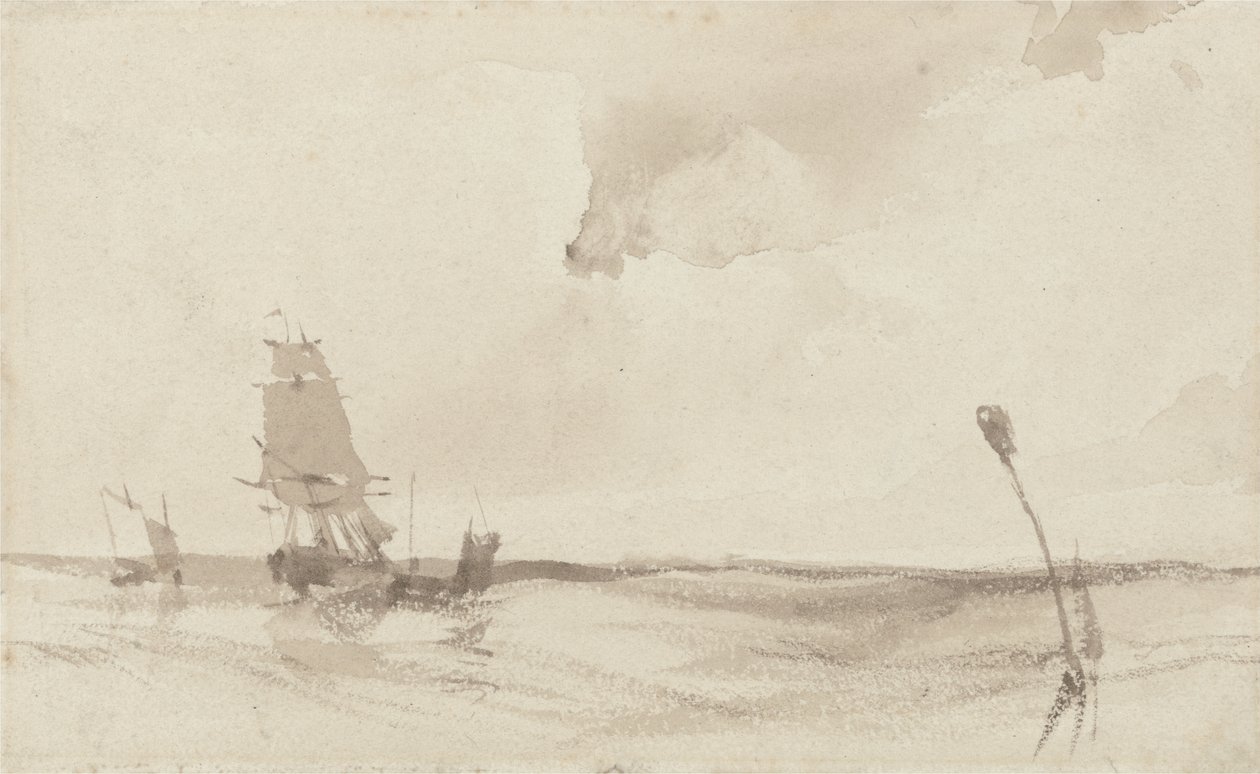 Une marine - Richard Parkes Bonington