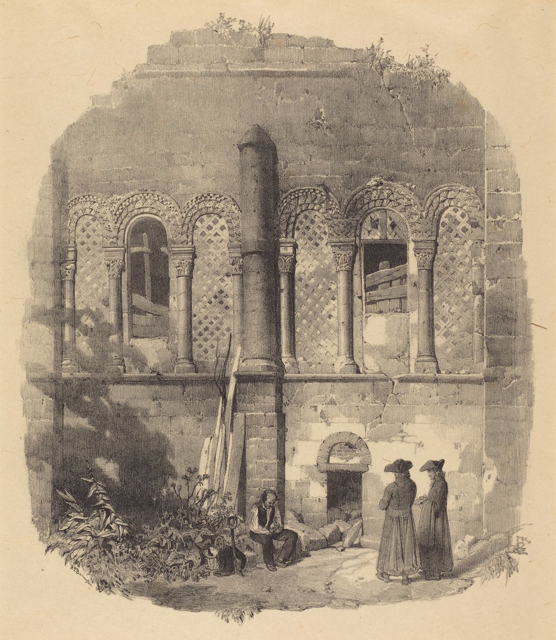 Église Saint-Taurin, Évreux - Richard Parkes Bonington