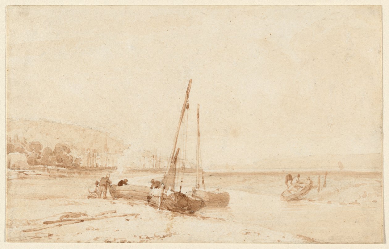 Honfleur - Richard Parkes Bonington