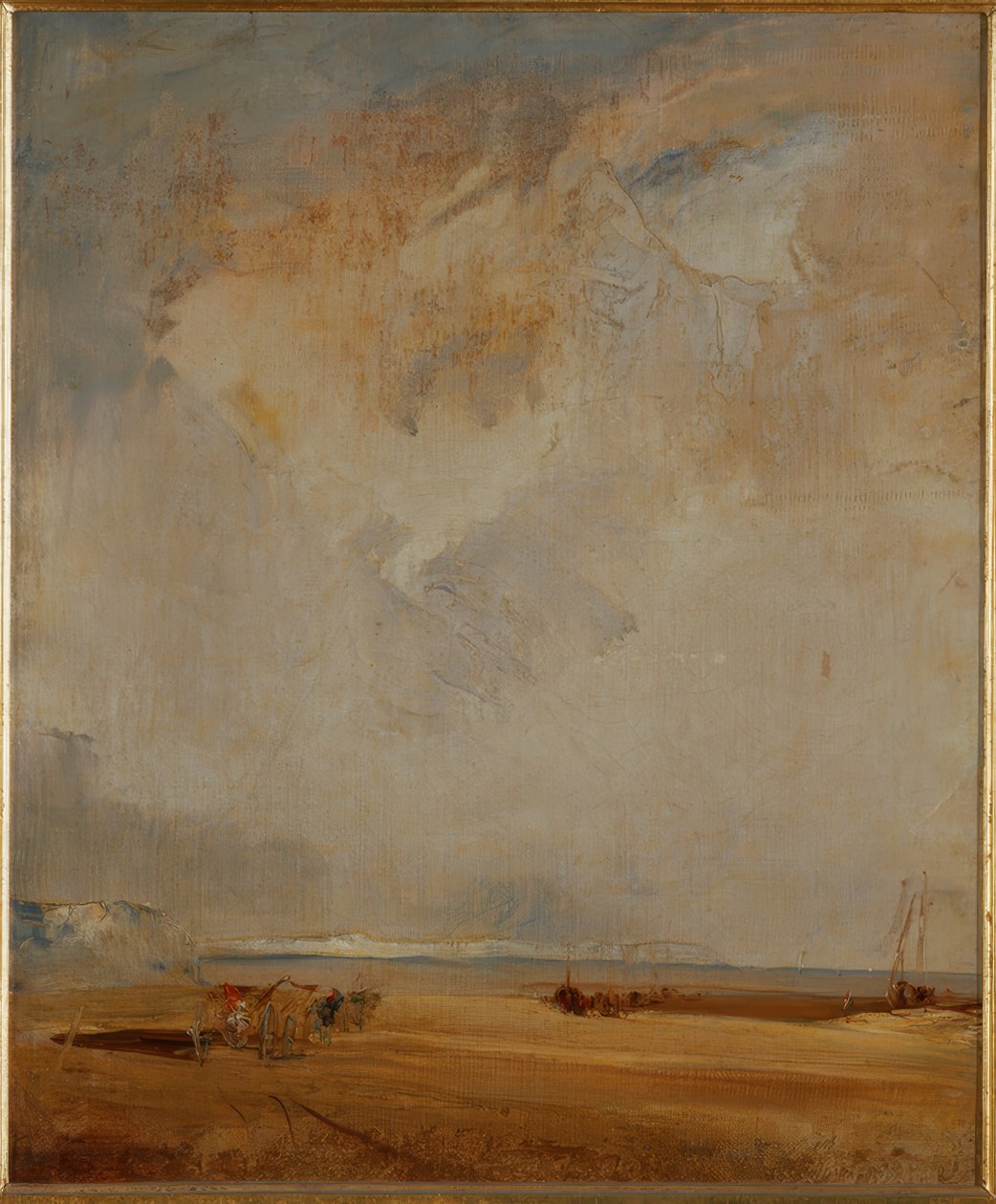 Côte en Normandie - Richard Parkes Bonington
