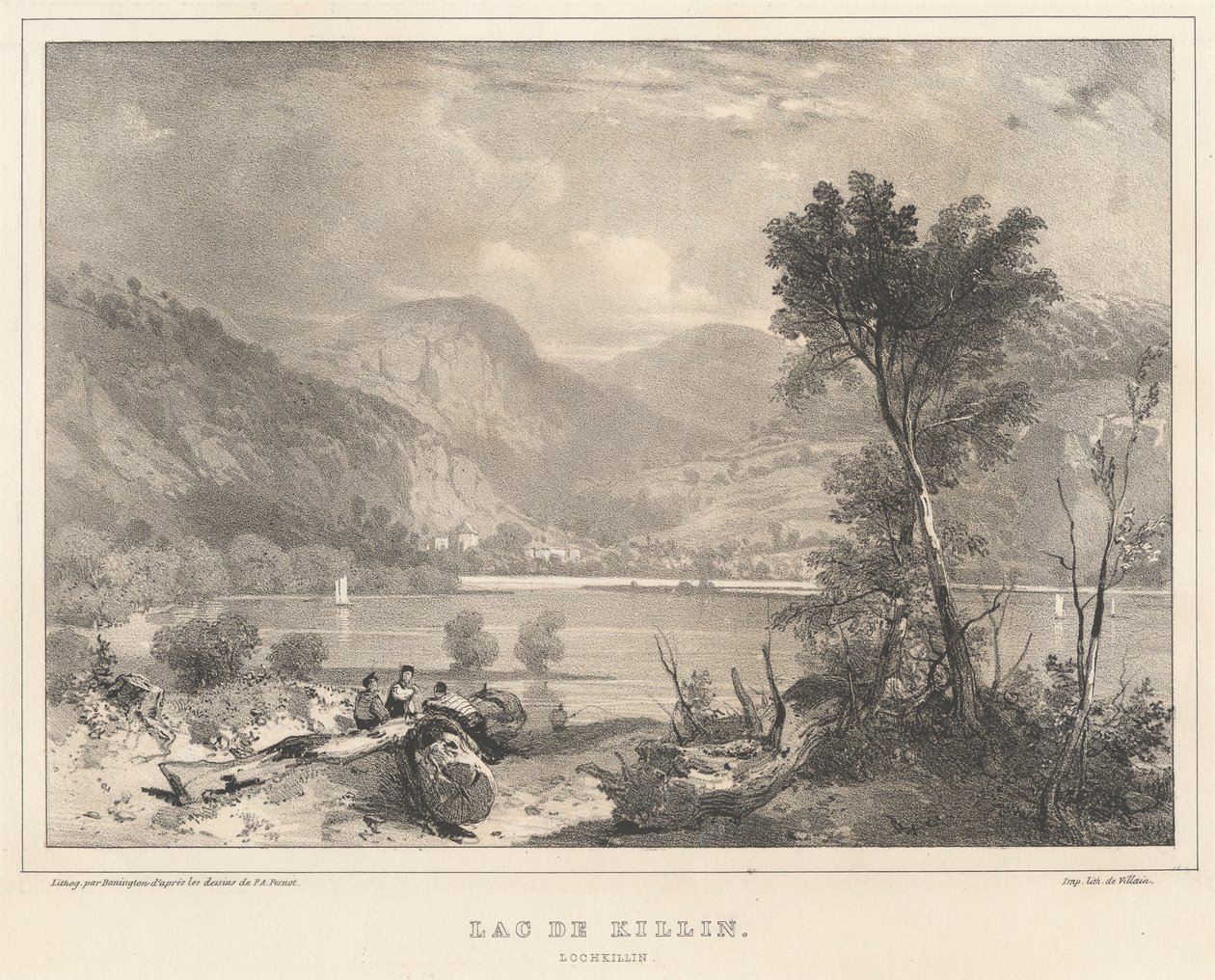 Lac de Killin - Richard Parkes Bonington