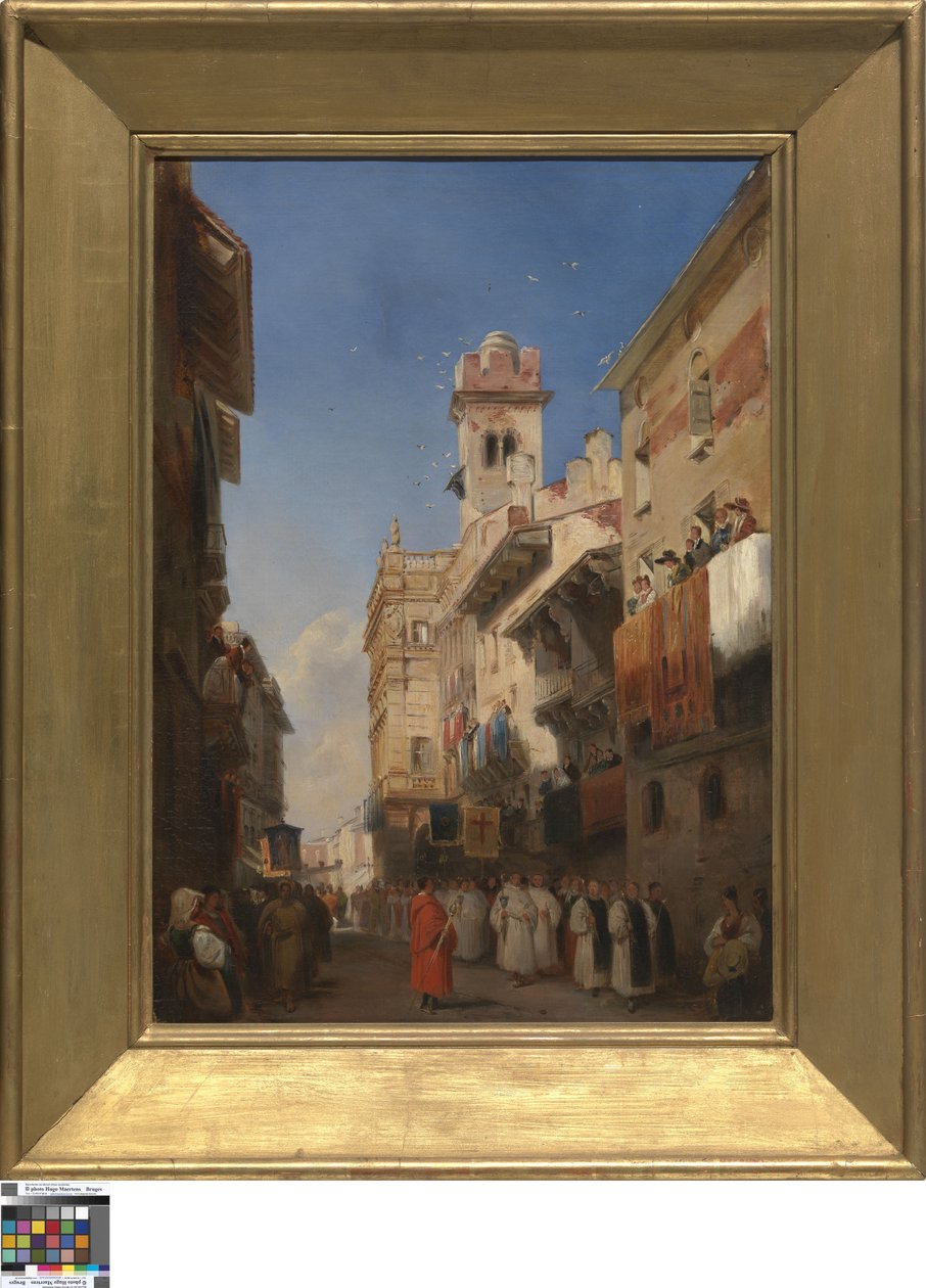 Procession à Vérone - Richard Parkes Bonington