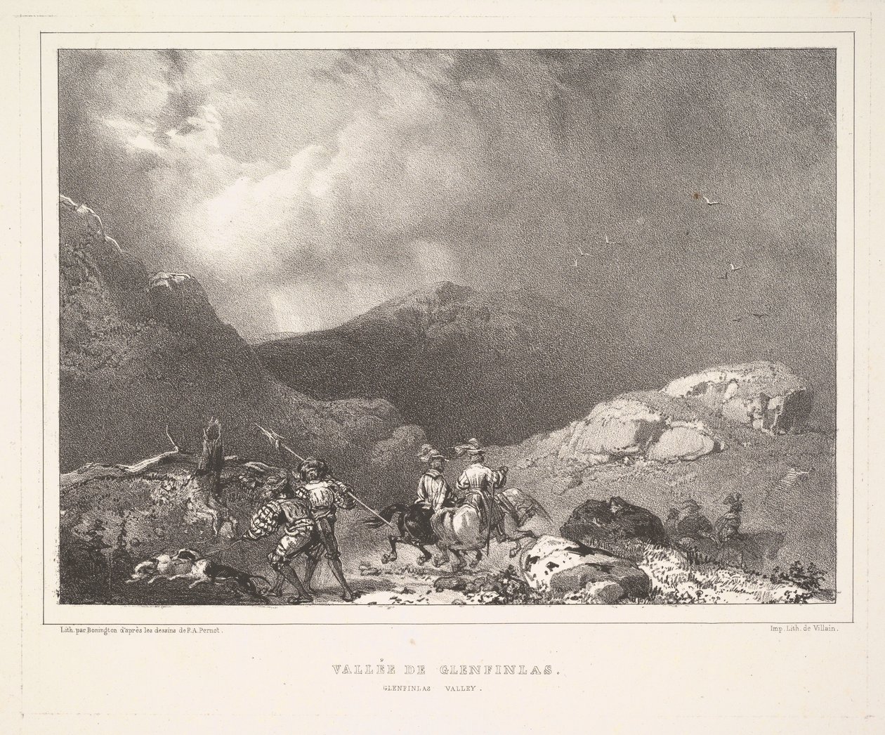 Vallée de Glenfinlas, 1826 - Richard Parkes Bonington