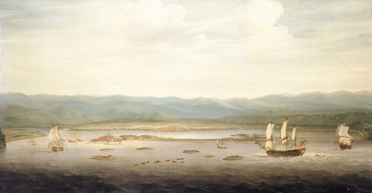 Vue de Port Royal, Jamaïque, c.1758 - Richard Paton