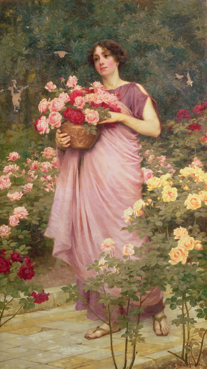Dans le jardin des roses - Richard Willes Maddox
