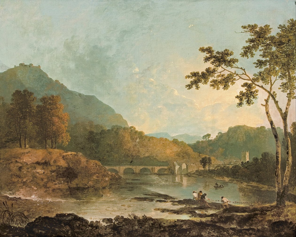 Dinas Bran depuis Llangollen - Richard Wilson