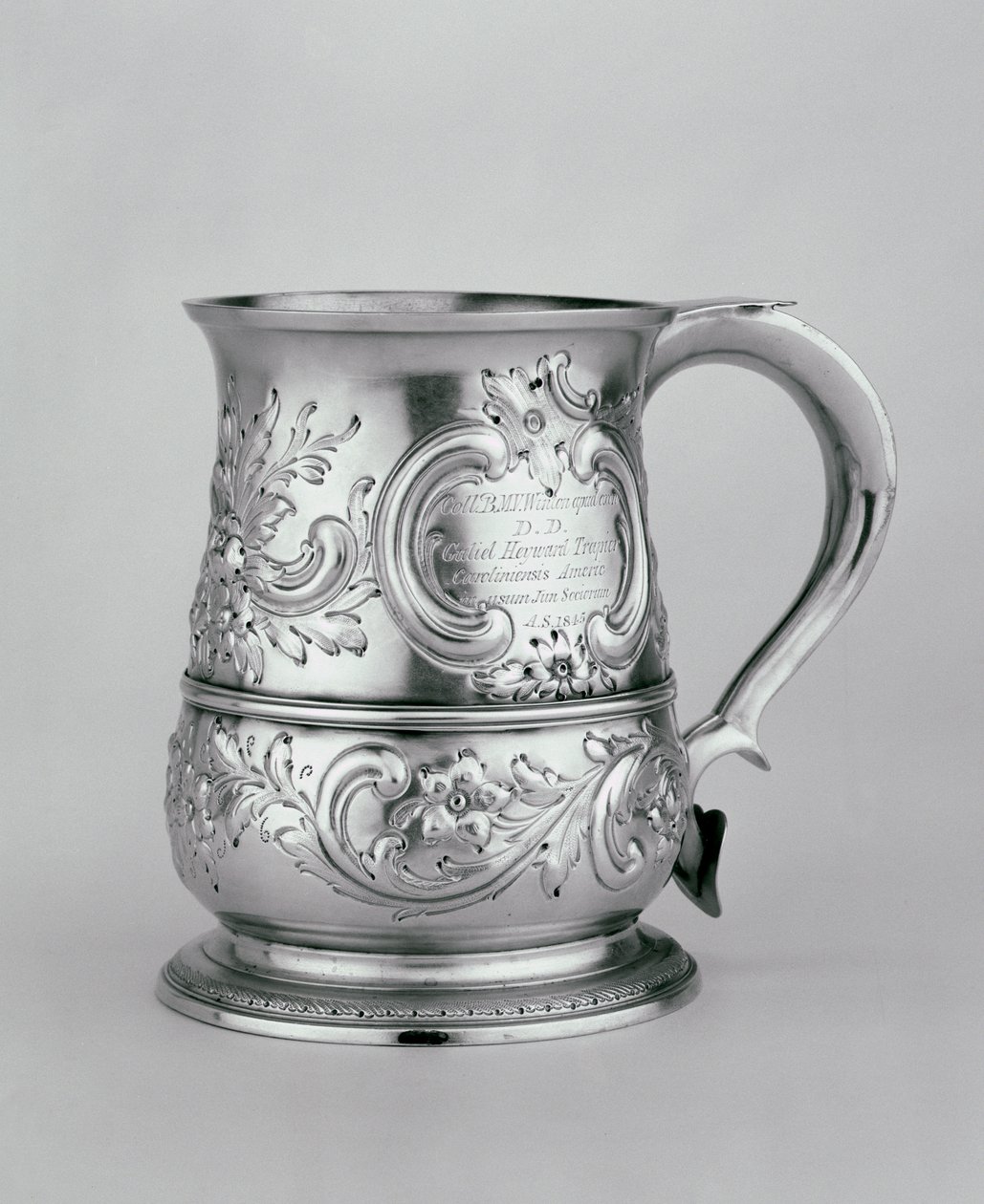 Mug avec anse, 1740-41, ciselé et gravé vers 1845 - Richard and Cooke, Thomas Gurney