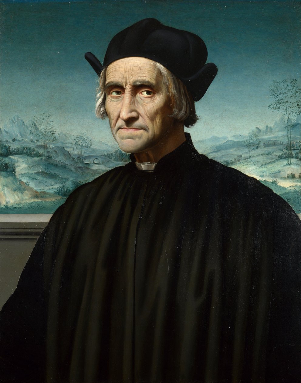 Portrait de Girolamo Benivieni - Ridolfo del Ghirlandaio