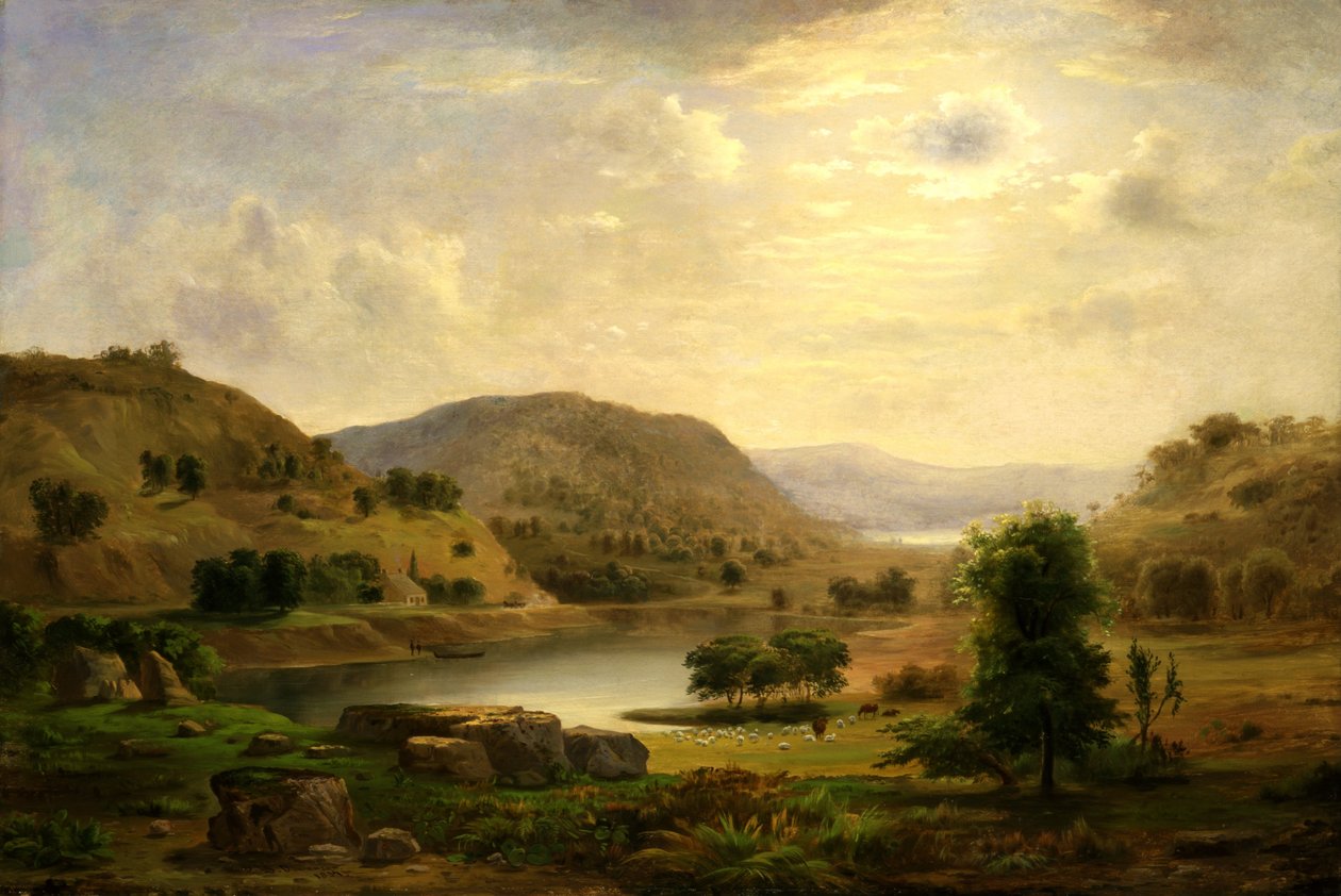 Pâturage de la vallée - Robert Scott Duncanson