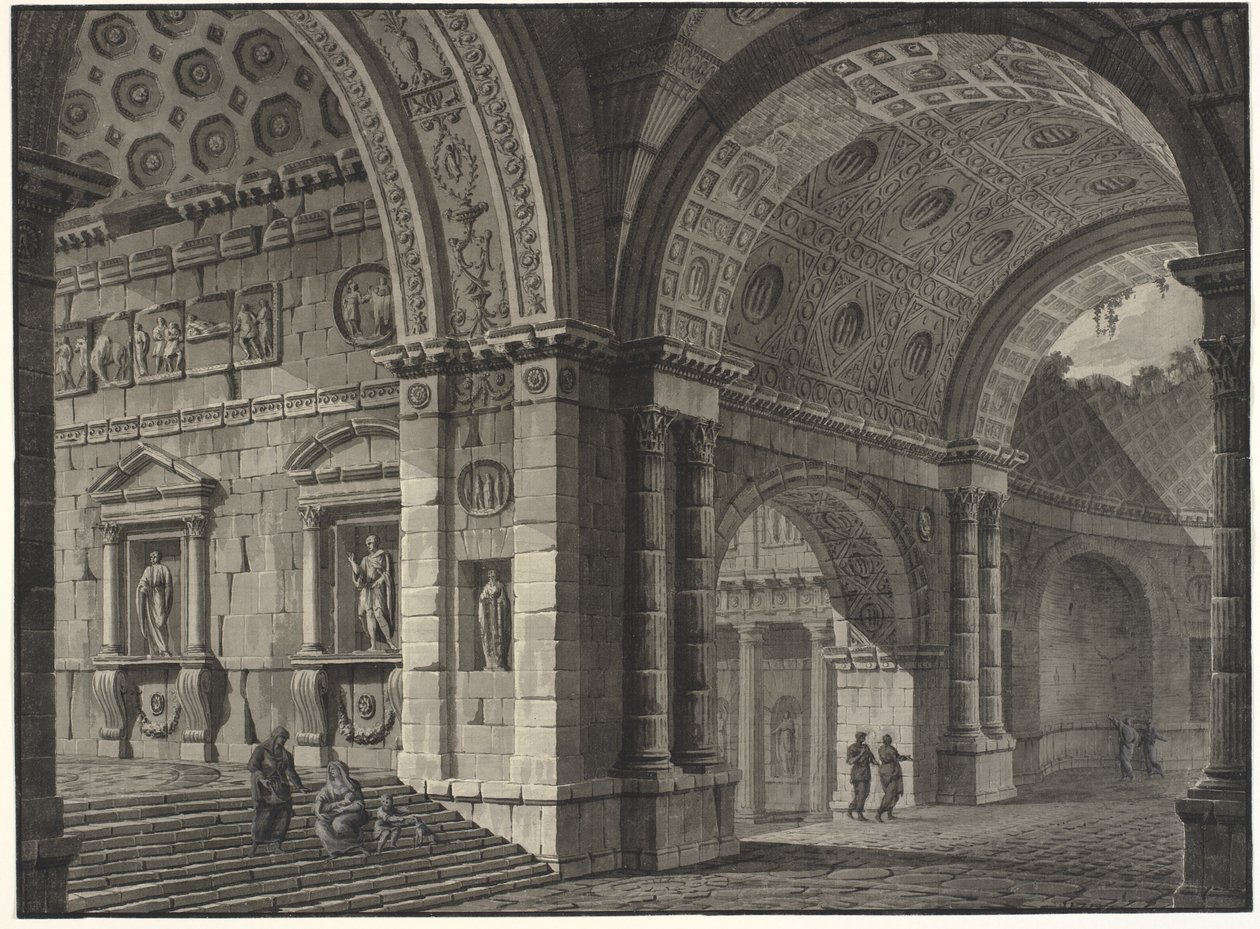 Fantaisie architecturale de l