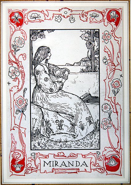 Miranda, des héroïnes de Shakespeare par Anna Murphy Jameson - Robert Anning Bell