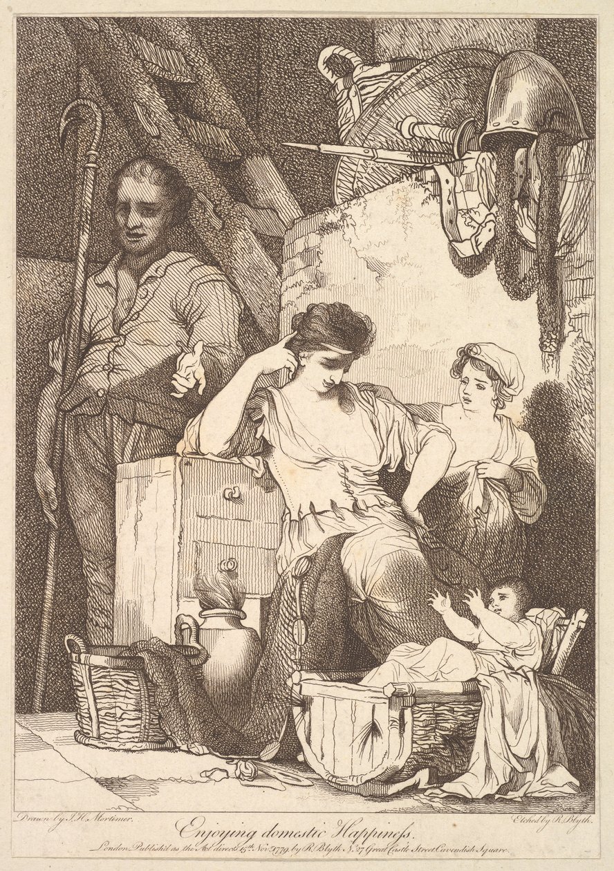 Profiter du bonheur domestique, 15 novembre 1779 - Robert Blyth