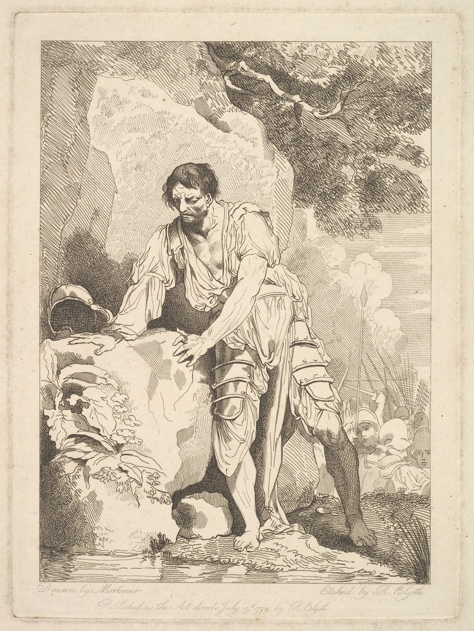 Retraite des blessés de la bataille, 19 juillet 1779 - Robert Blyth