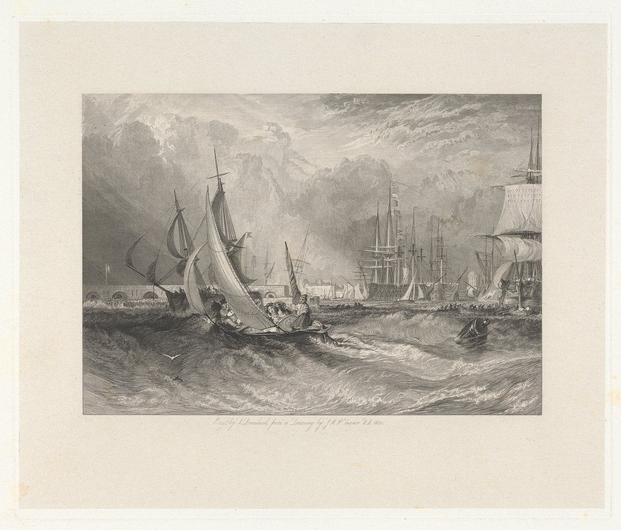 Gasport, entrée du port de Portsmouth - Robert Brandard