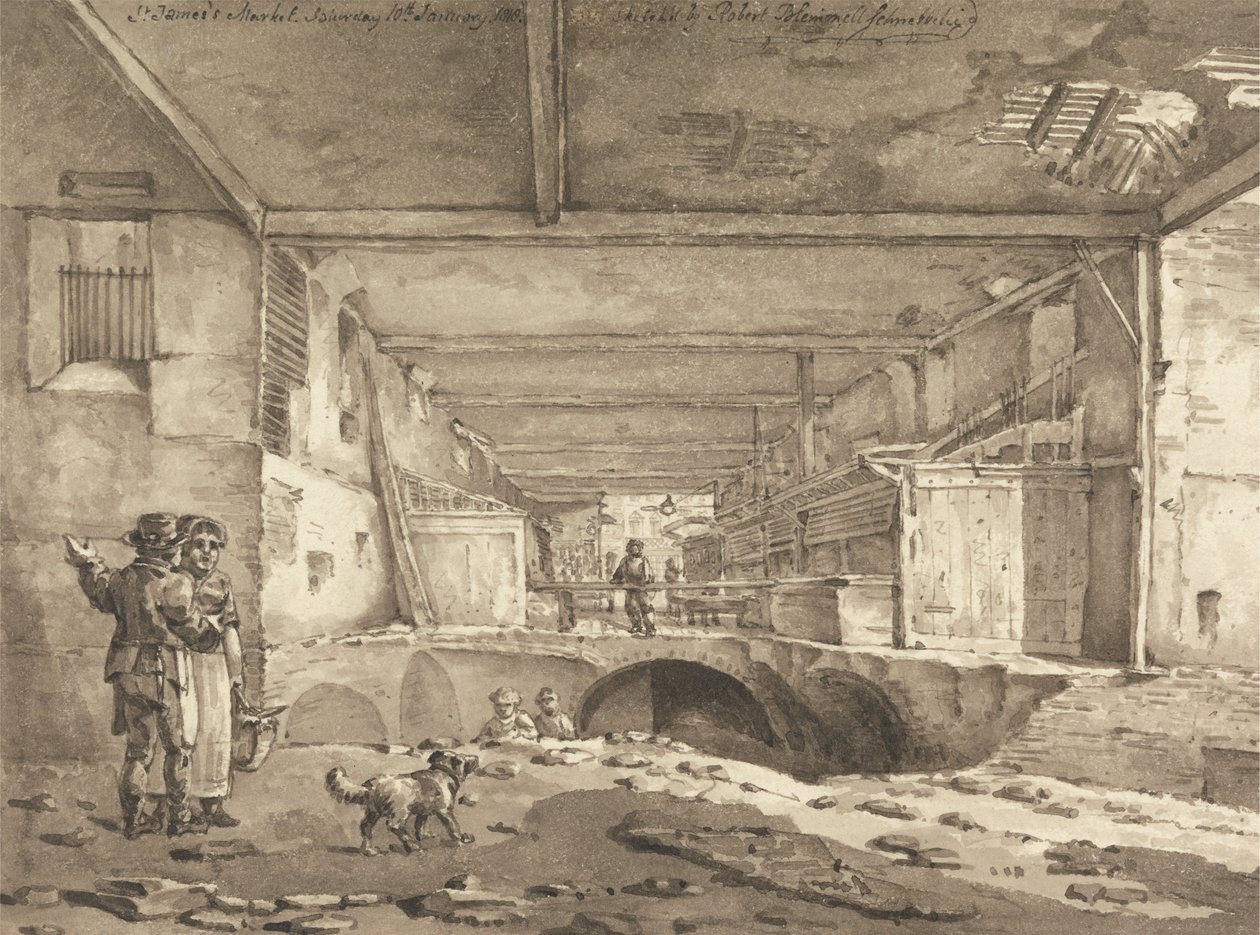 Marché St. James, samedi - Robert Bremmel Schnebbelie