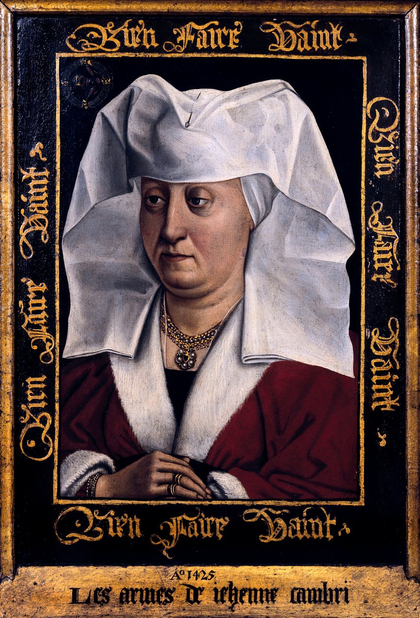 Portrait de Marie de Pacy - Robert Campin
