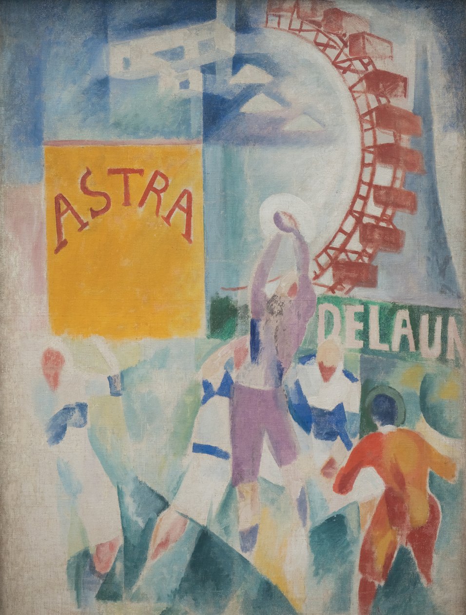 Die Mannschaft von Cardiff - Robert Delaunay