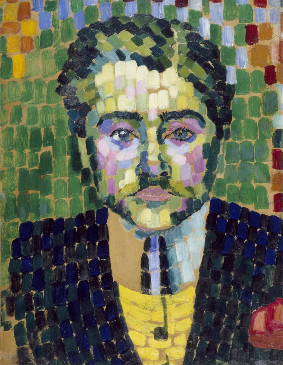 Portrait de Jean Metzinger - Robert Delaunay