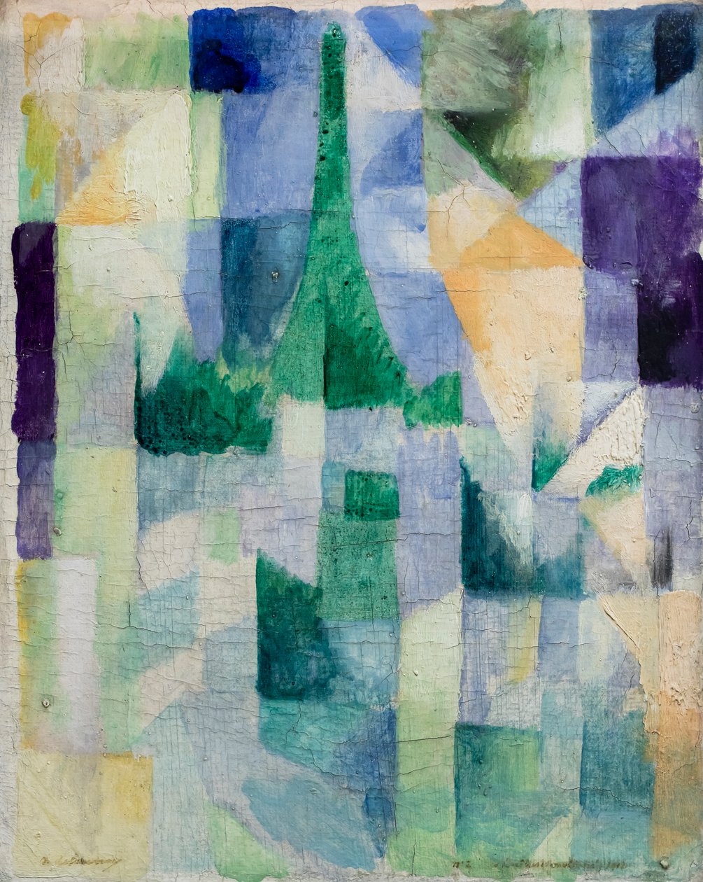 Fenêtres simultanées n° 2, 1912 (Huile sur toile) - Robert Delaunay