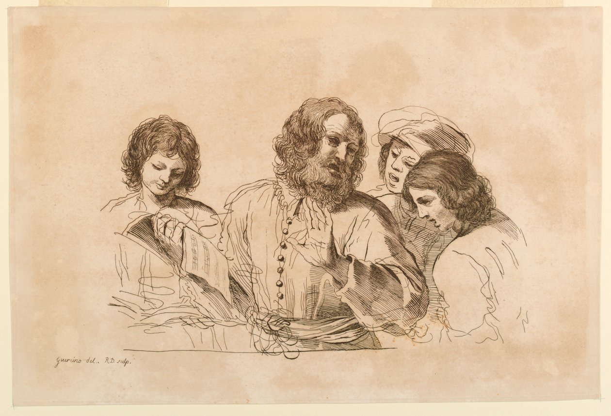 Un concert vocal - Robert Dighton