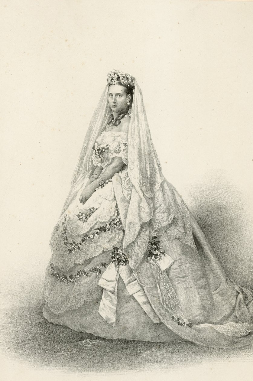 S.A.R. Alexandra Princesse du Danemark (chromolitho) - Robert Dudley