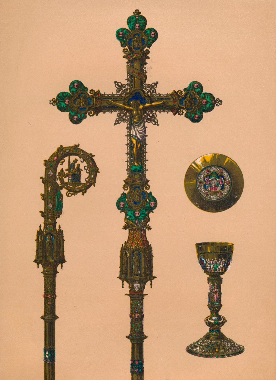 Objets pour usage ecclésiastique par E.C. Trioullier, Paris, 1893 - Robert Dudley